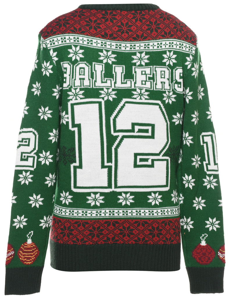 Festive Season Nordic Jumper - M