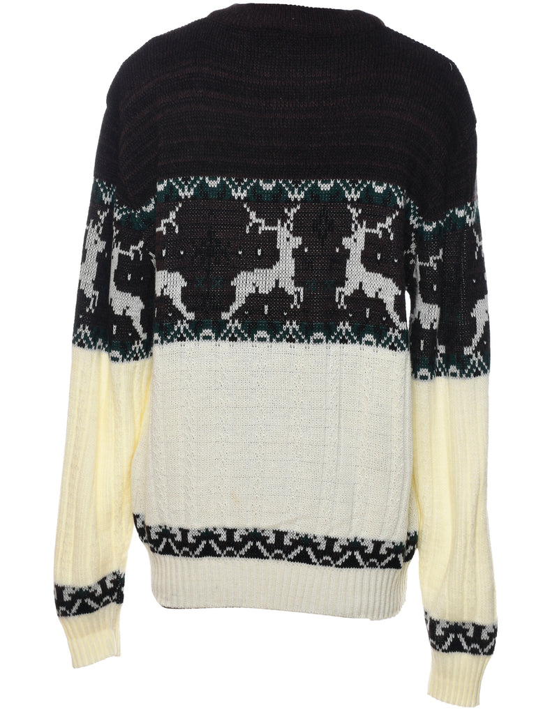 Festive Season Nordic Jumper - L