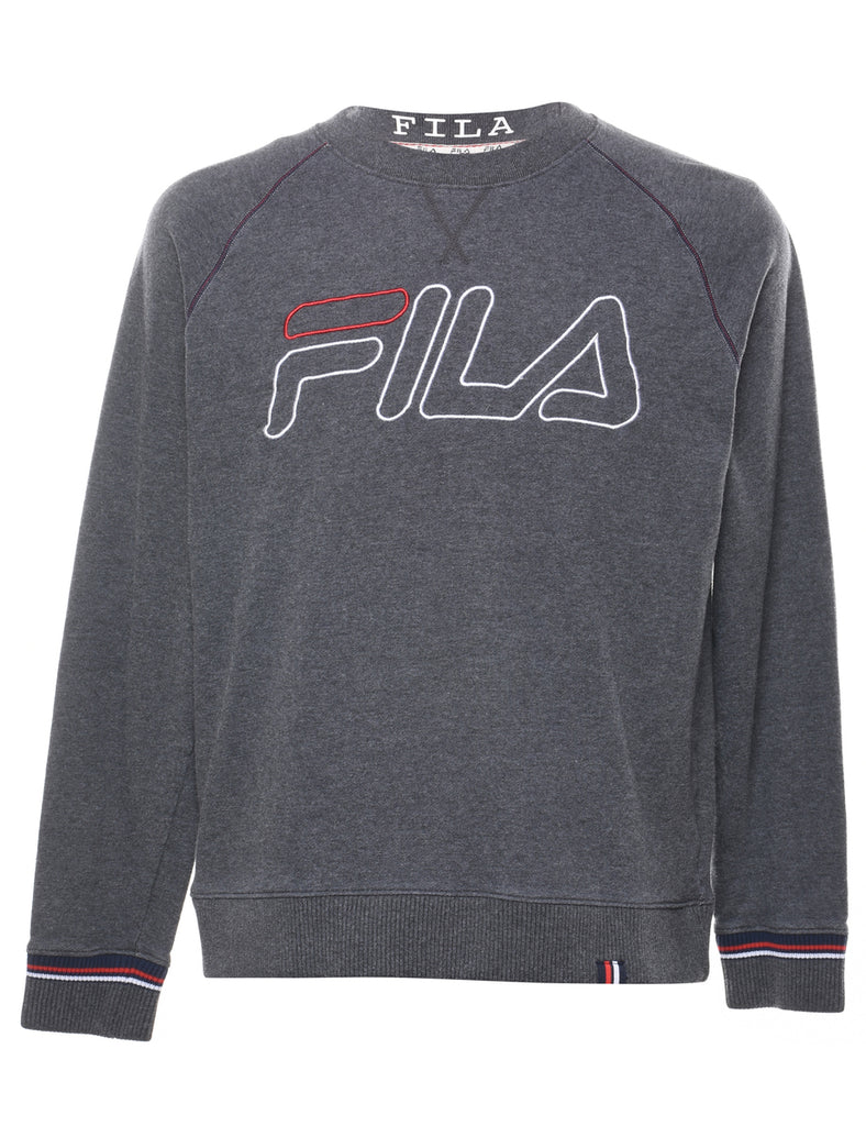 Fila Embroidered Sweatshirt - M