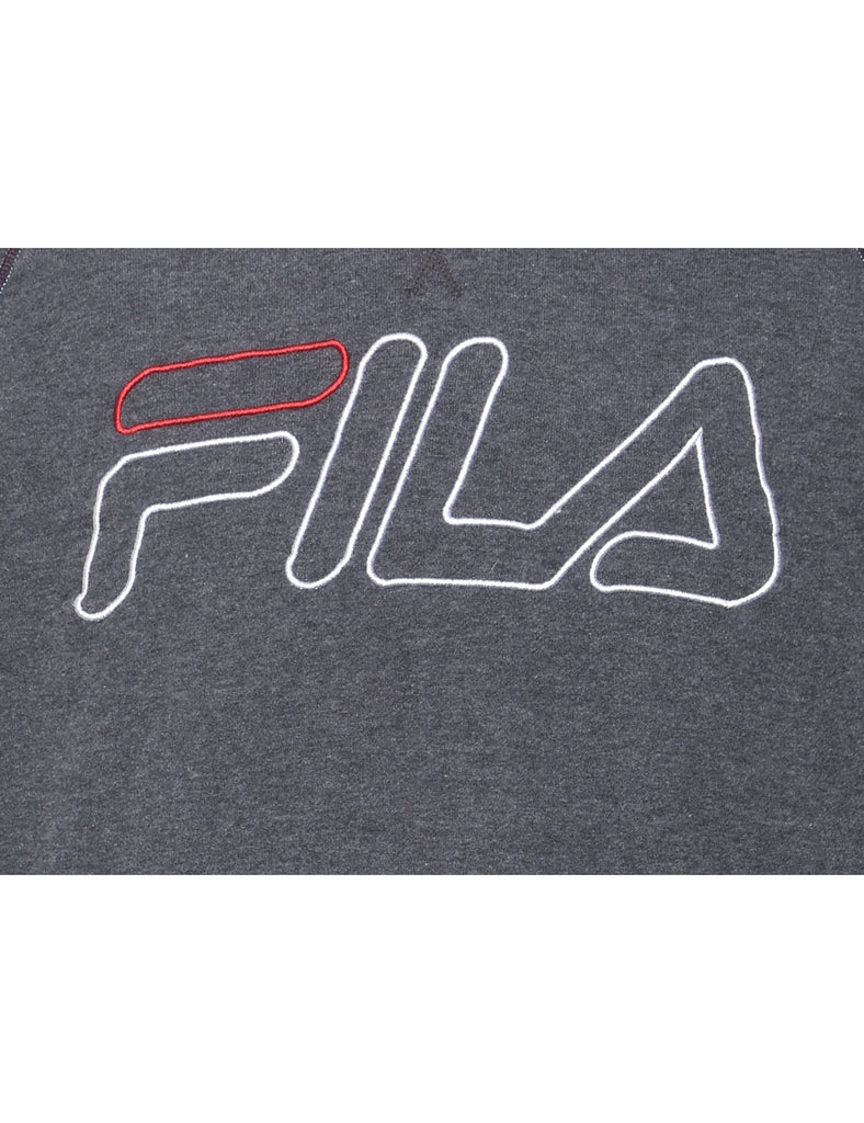 Fila Embroidered Sweatshirt - M