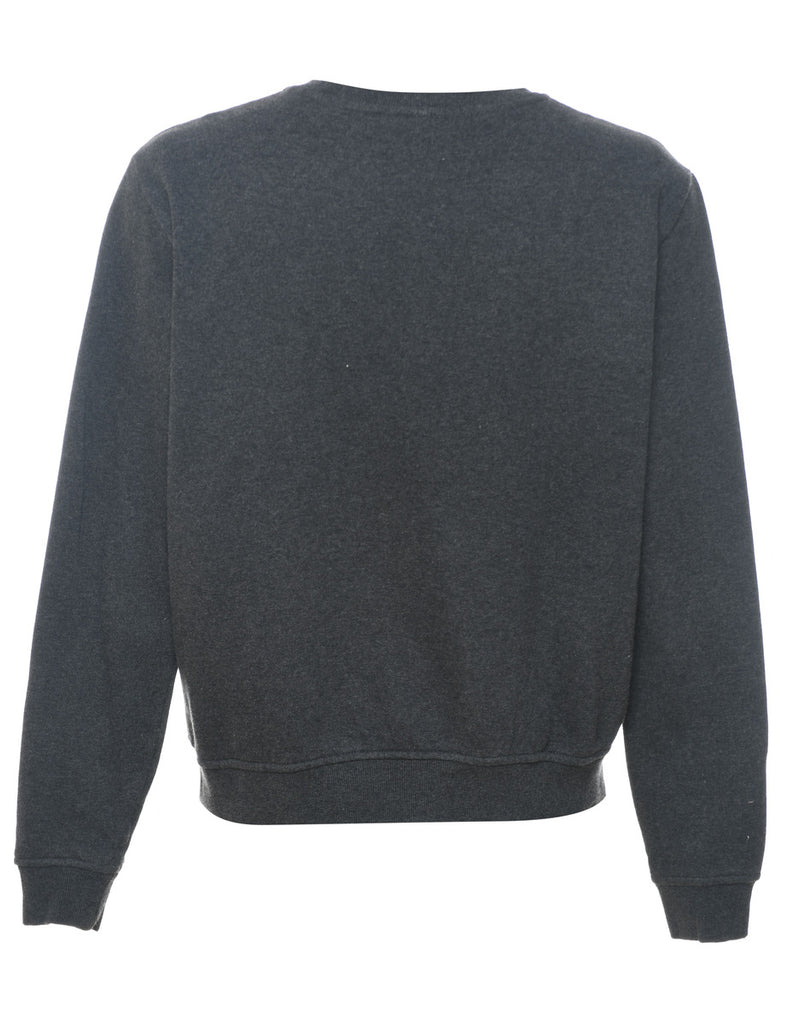 Fila Plain Grey Classic Sweatshirt - L