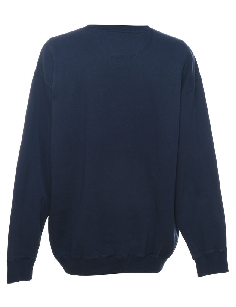 Fila Plain Navy Classic Sweatshirt - XL