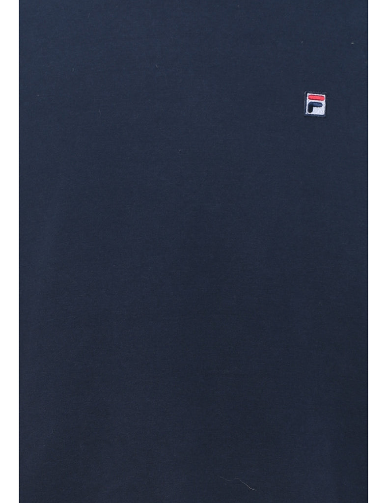 Fila Plain Navy Classic Sweatshirt - XL