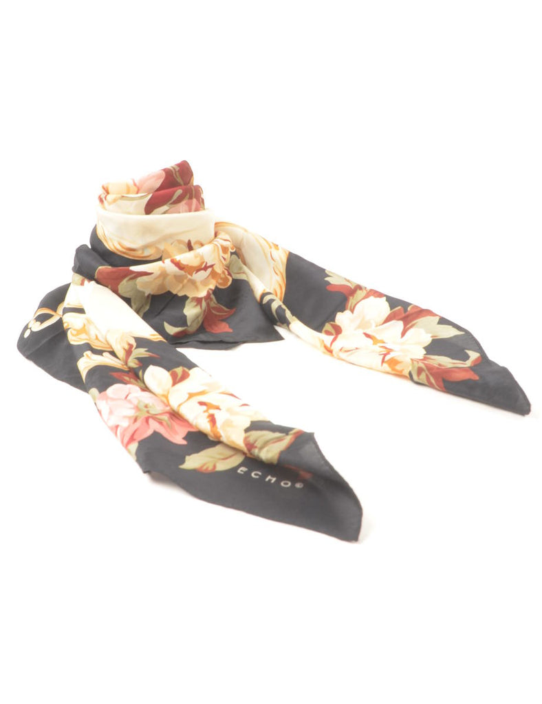 Floral Head Scarf - M