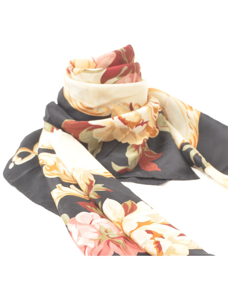 Floral Head Scarf - M