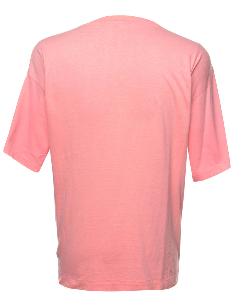 Floral Printed T-shirt - XL