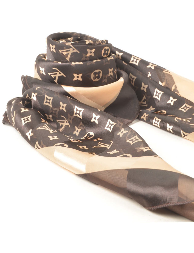 Floral Scarf - L