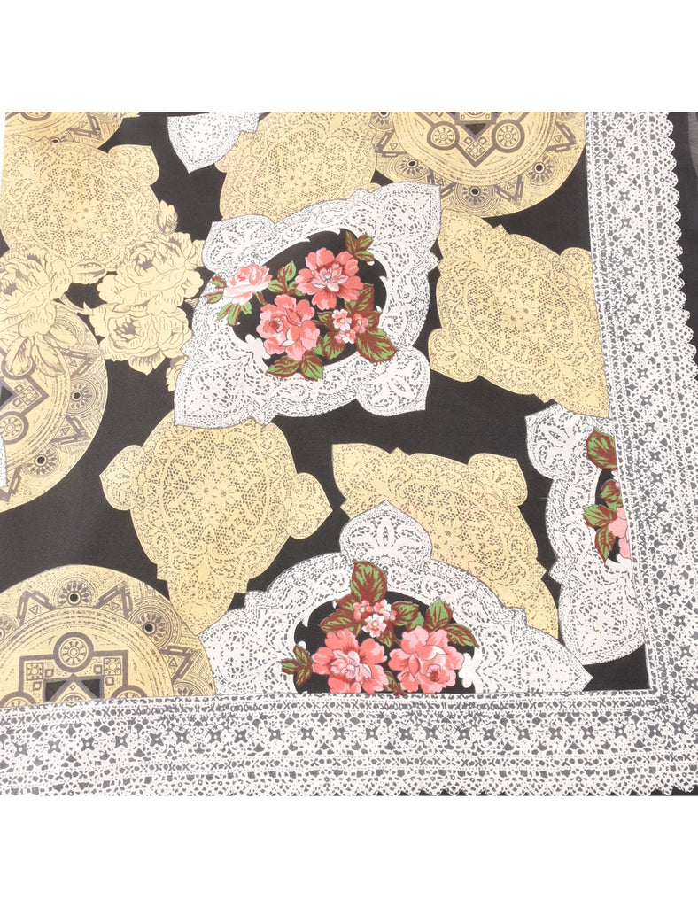 Floral Scarf - M