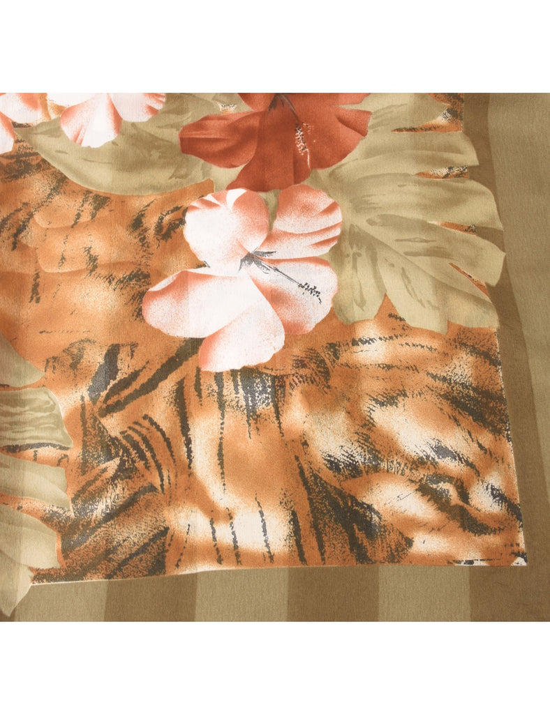 Floral Scarf - M