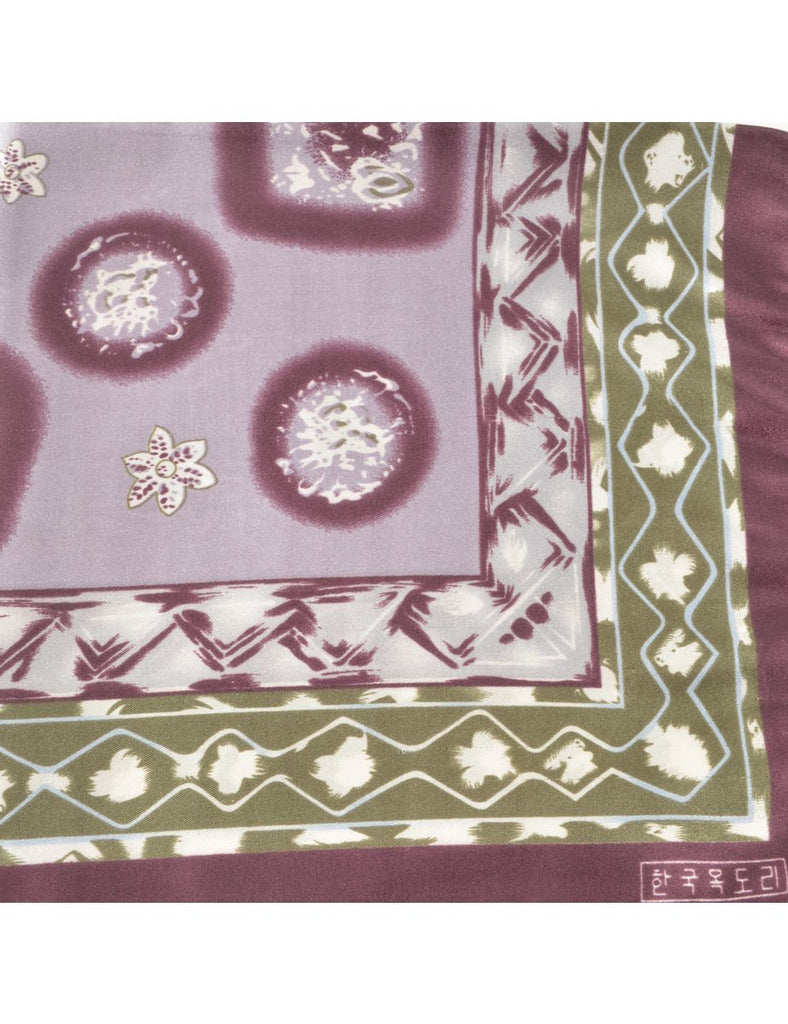 Floral Scarf - S