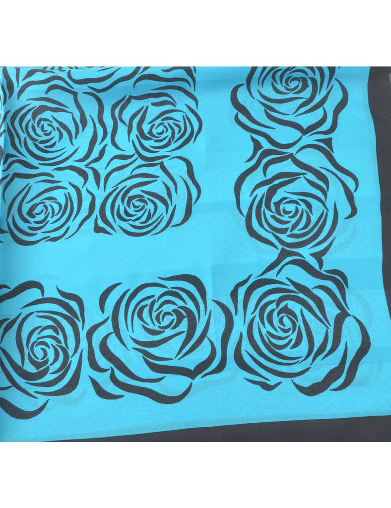 Floral Scarf - L