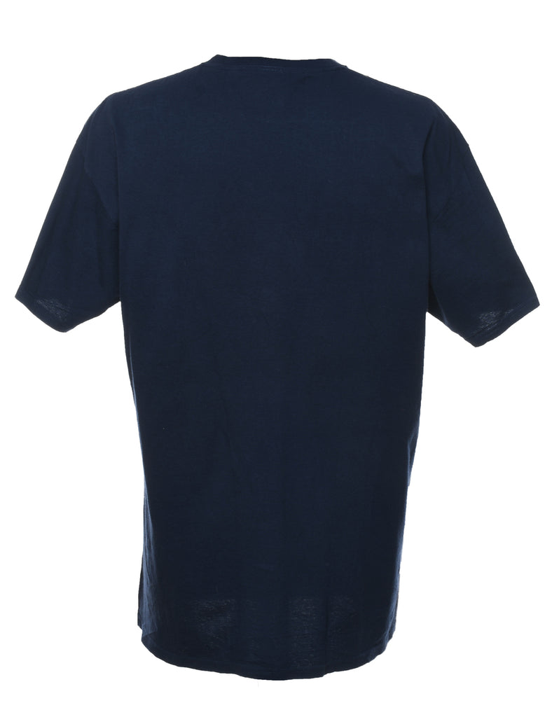 Florida Printed Navy T-shirt - XL