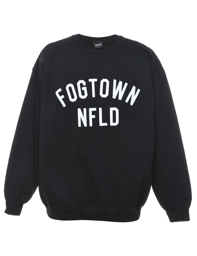 Fogtown Printed Sweatshirt - L