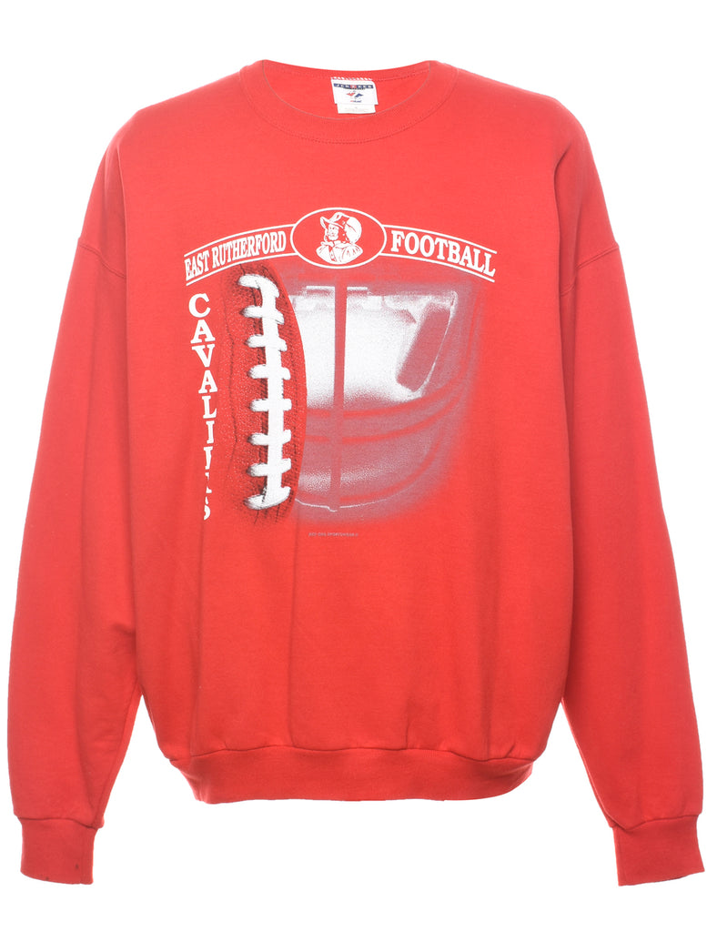 Football East Rutherford Printed Sweatshirt - XL