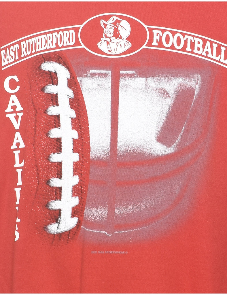 Football East Rutherford Printed Sweatshirt - XL