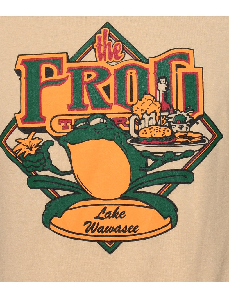 Frog Lake Wawasee Printed T-shirt - S