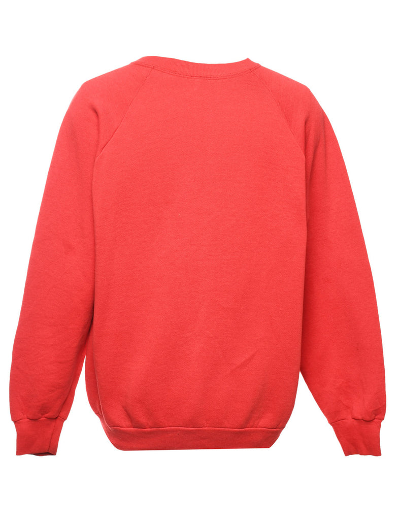 Fruit of the Loom Superbowl Printed Sweatshirt - L