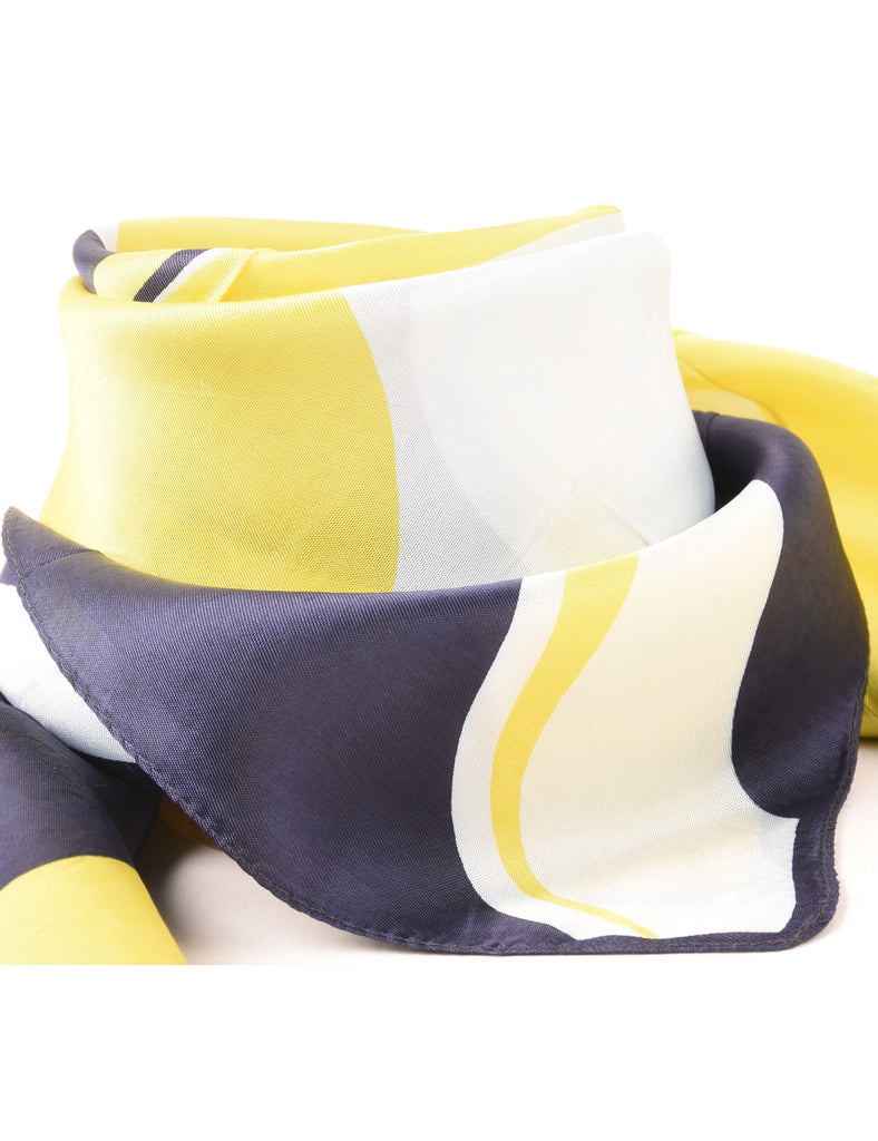 Geometric Pattern Scarf - M