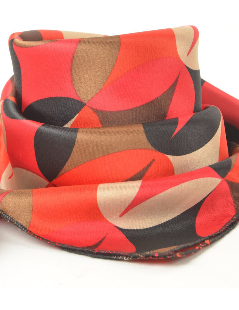Geometric Pattern Scarf - S