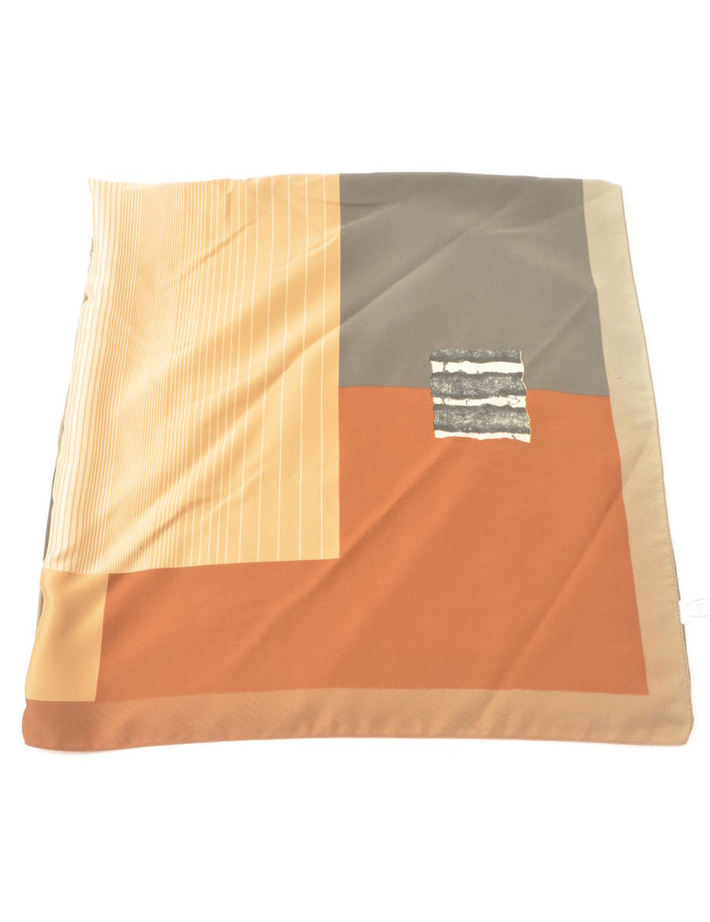 Geometric Pattern Scarf - M