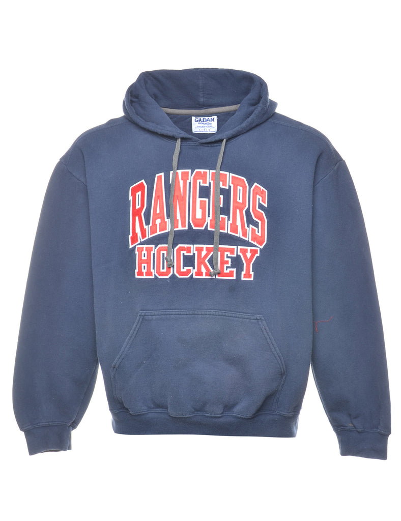 Gildan Rangers Hockey Printed Hoodie -