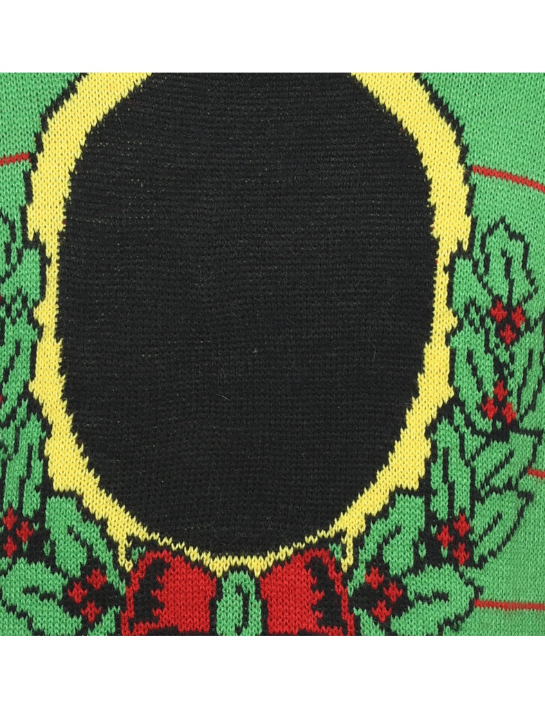 Green Christmas Jumper - M