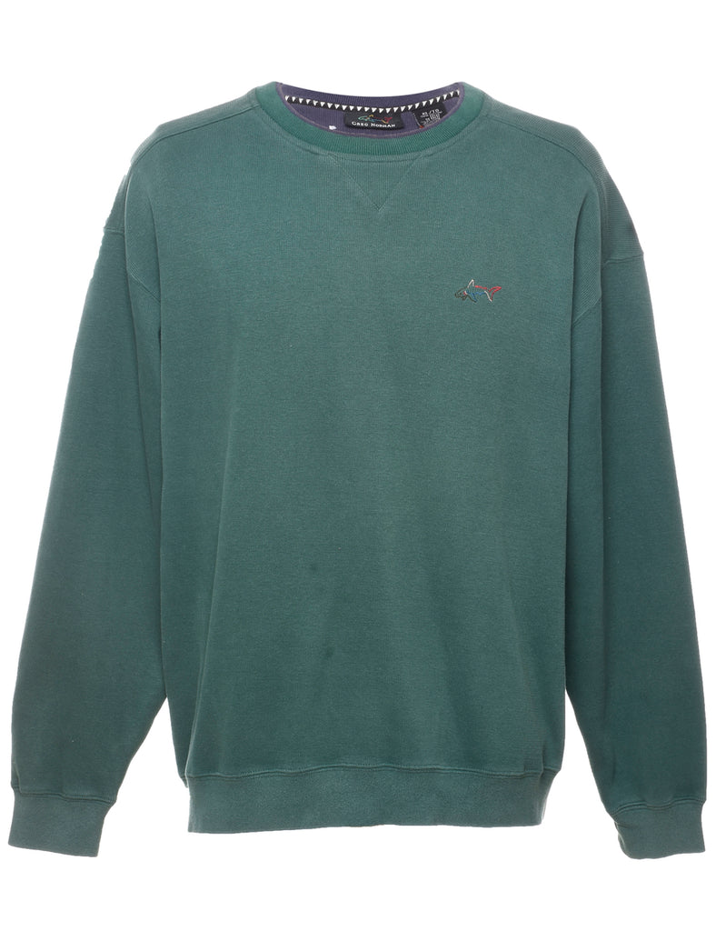 Green Plain Sweatshirt - XL