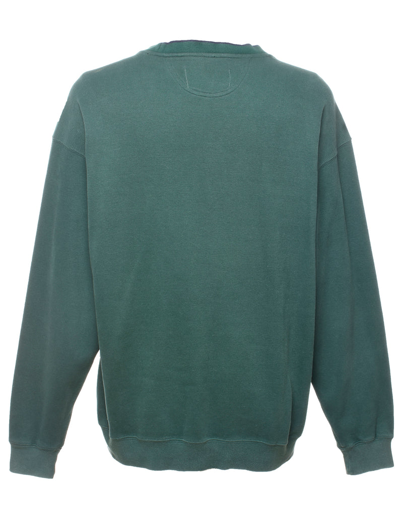 Green Plain Sweatshirt - XL
