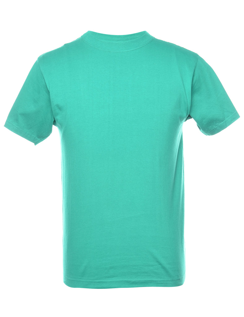 Green Plain T-shirt - S