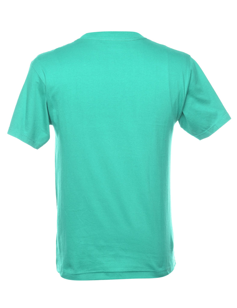 Green Plain T-shirt - S