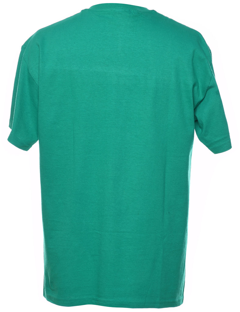 Green Plain T-shirt - M