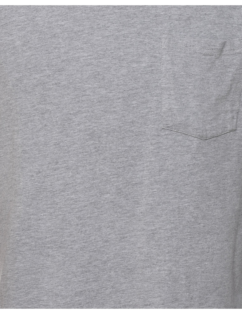 Grey Classic Dickies Plain T-shirt - M
