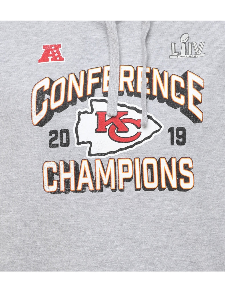 Grey Conference Champions Sports Sweatshirt - M