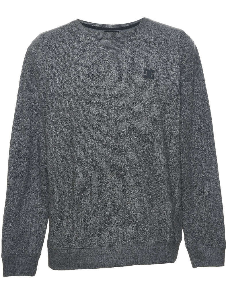 Grey Embroidered DG Sweatshirt - M