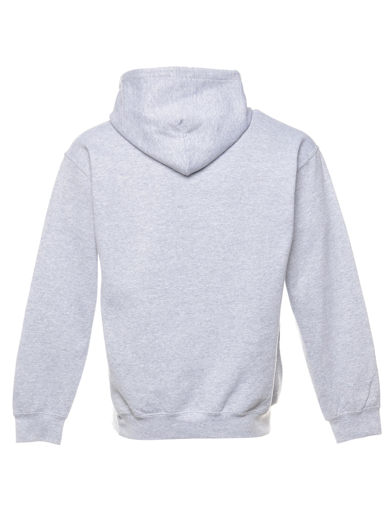 Grey Grand Army Swim Team Printed Hoodie - S