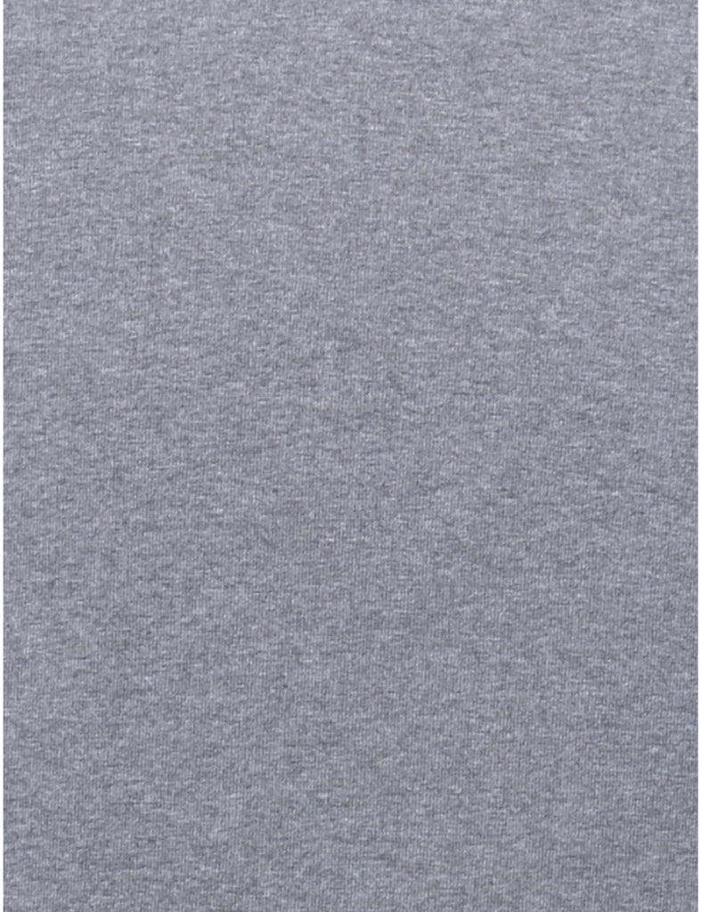 Grey Plain T-shirt - S