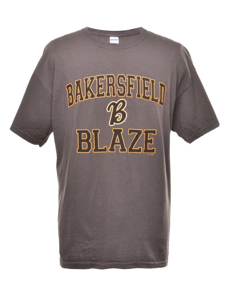 Grey Printed T-shirt - XL