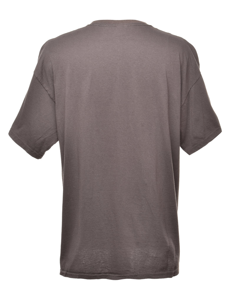 Grey Printed T-shirt - XL