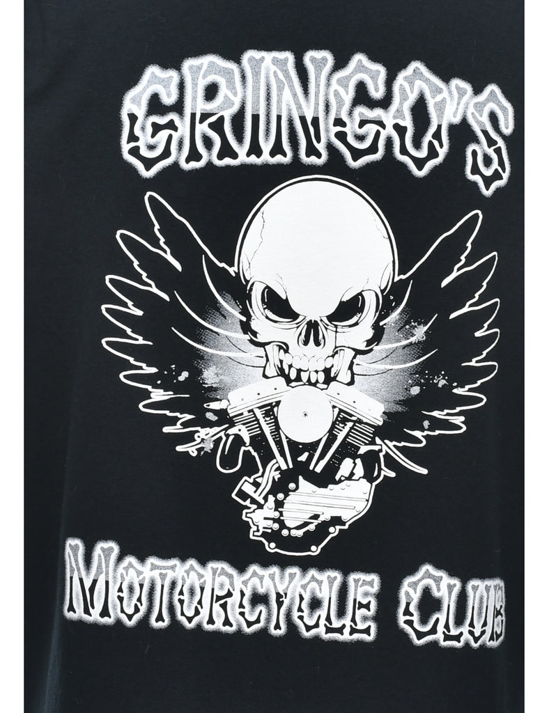 Gringo's Motorcycle Club Printed T-shirt - L
