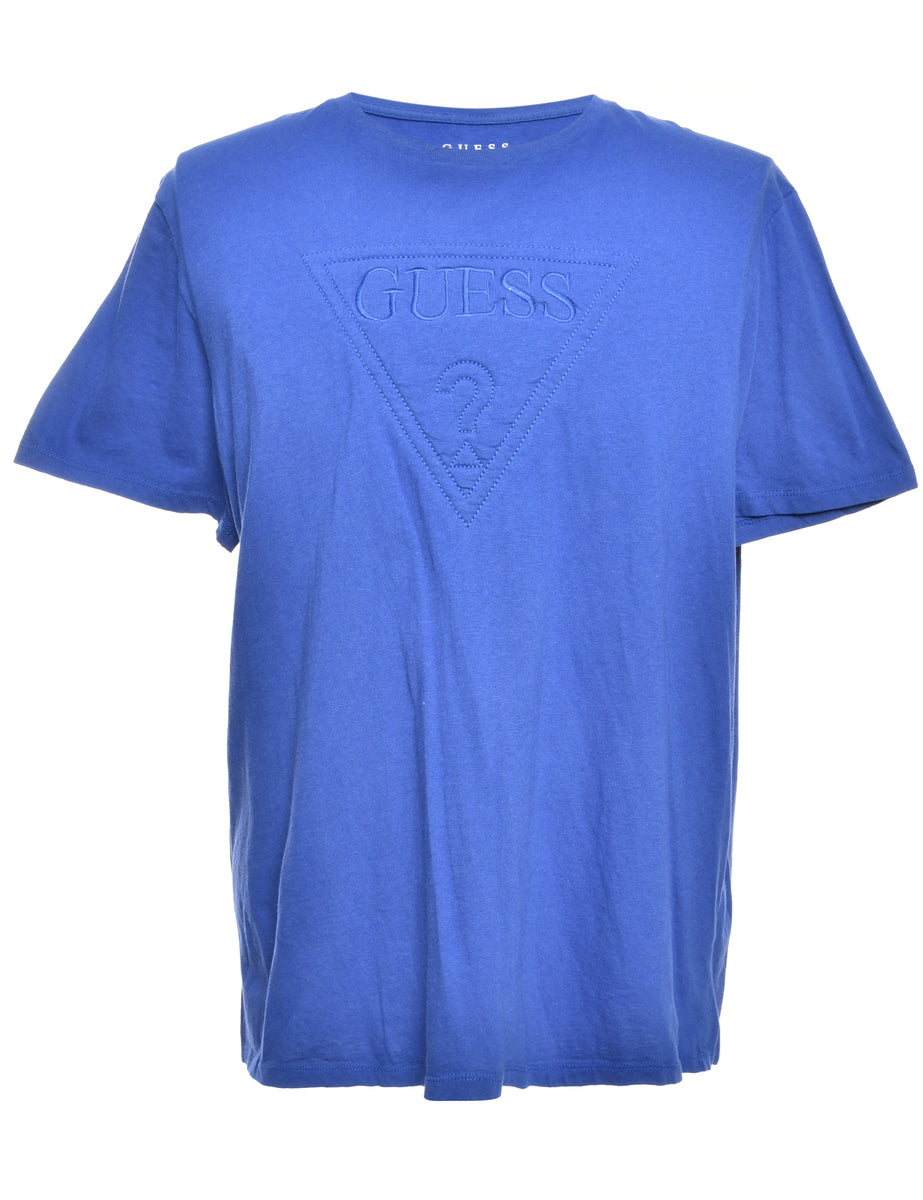 Orange and blue guess shirt 2025
