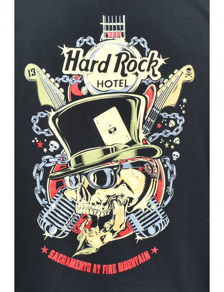 Hard Rock Printed T-shirt - L