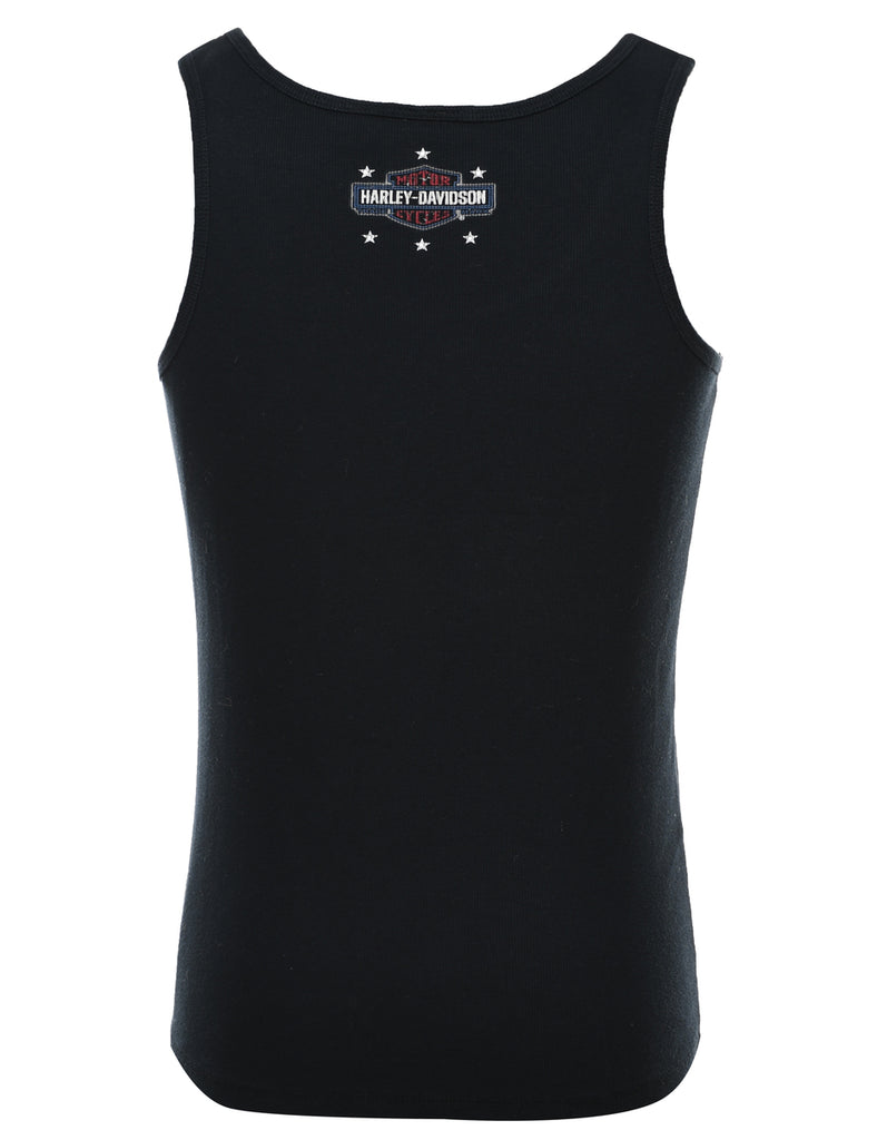 Harley Davidson Embellished Y2K Vest - M