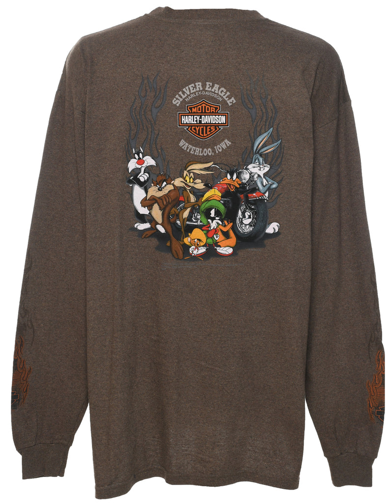 Harley Davidson Modern Outlaw Printed T-shirt - XL