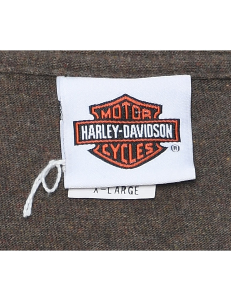 Harley Davidson Modern Outlaw Printed T-shirt - XL