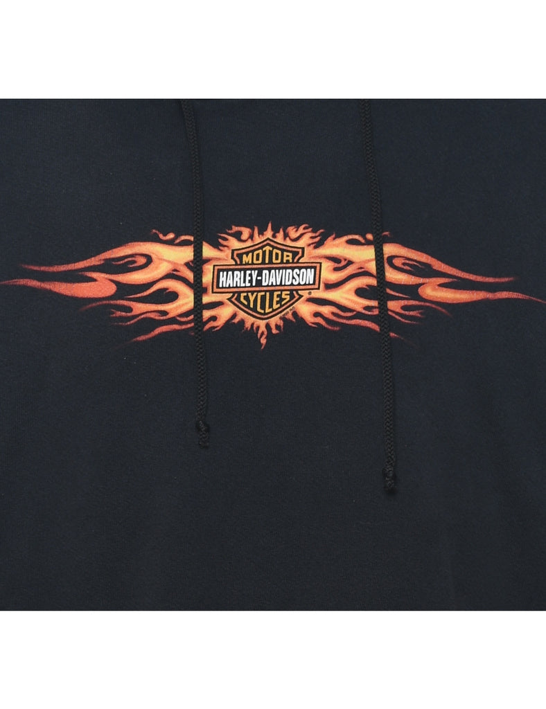 Harley Davidson Printed Hoodie - XL