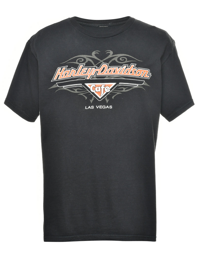 Harley Davidson Printed T-shirt - M