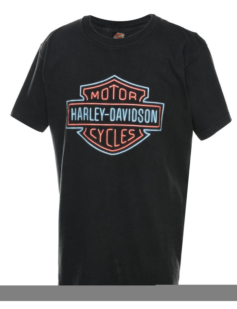 Harley Davidson Printed T-shirt - L