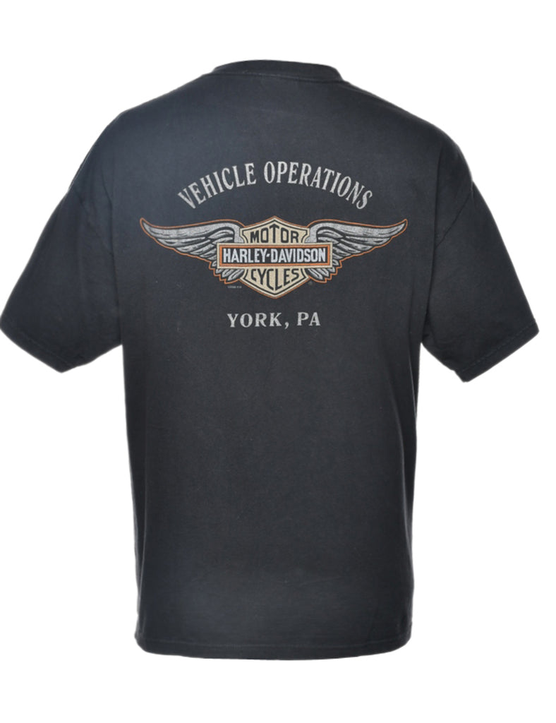 Harley Davidson Printed T-shirt - XL