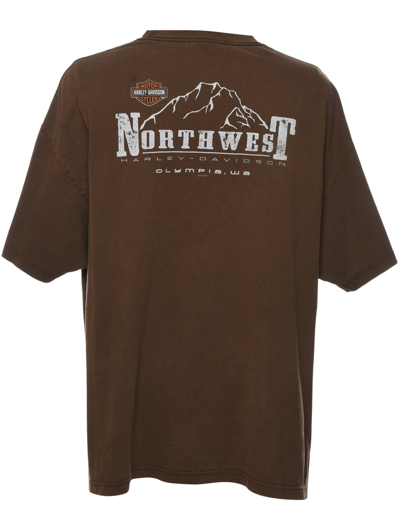 Harley Davidson Printed T-shirt - XL