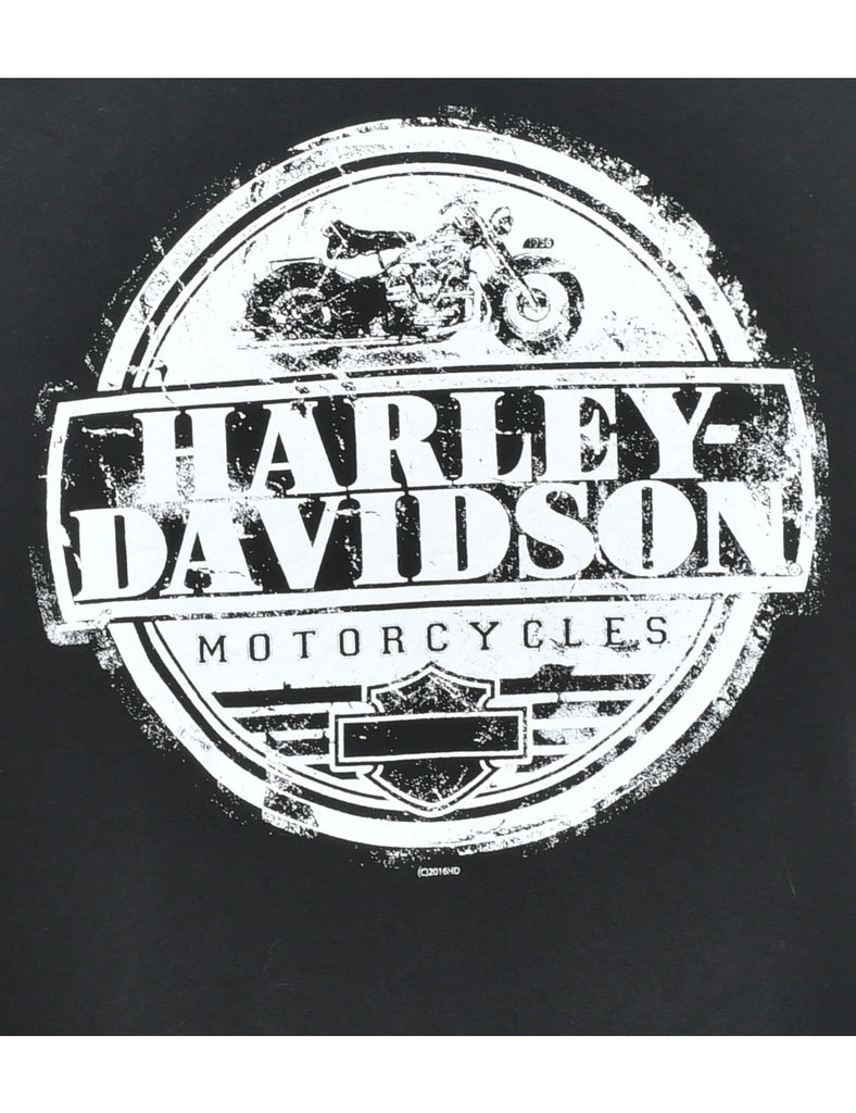 Harley Davidson Printed T-shirt - L